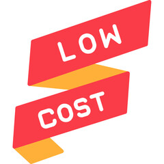 Low Cost Icon Affordable Offer and Budget-Friendly Symbol