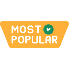 Most Popular Icon Top Rated Choice Symbol