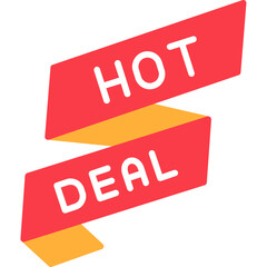 Hot Deal Icon Trending Discount Offer Symbol