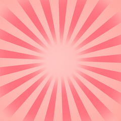 Obraz premium Pink Sunburst Background. Starburst Pattern
