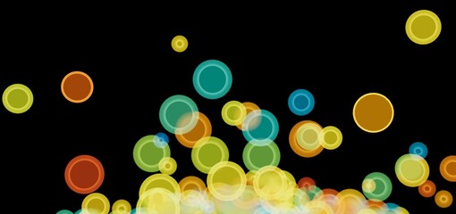 Vibrant abstract background with colorful circles. Perfect for presentations, websites, and more!