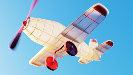 Avion de juguete (NO IA)