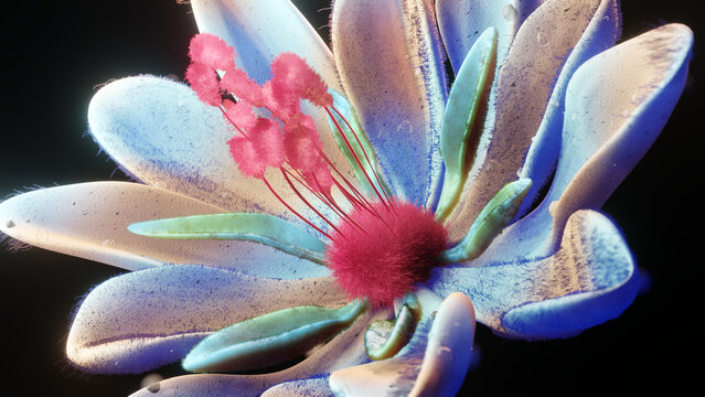 Flor fantasia, magica 