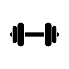 Dumbbell icon. Vector illustration design.