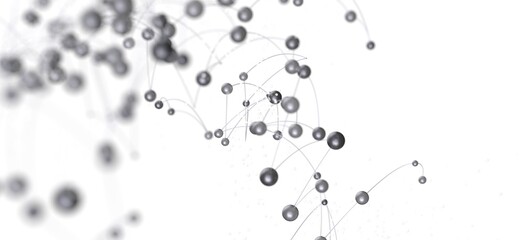 Stock photo of abstract network connections.  Perfect for technology, communication, and global concepts.