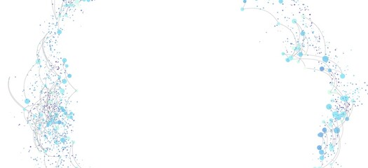 Abstract background with connecting dots and lines.  Perfect for technology, network, or connection themes.