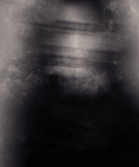 Scary horror portrait of woman, grunge artistic wallpaper