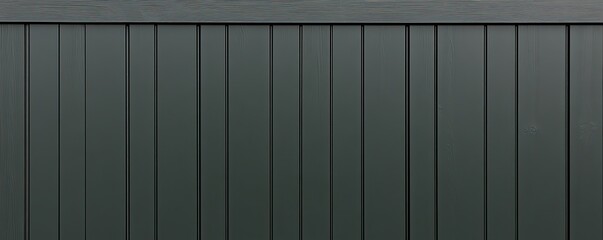 Dark gray vertical panel siding