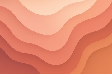 Abstract Fluid Gradient Background in Peach and Mauve Tones