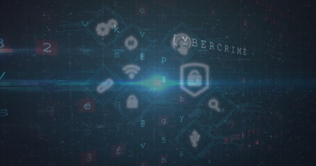 Image of text with globe and network of connections