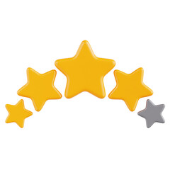 Ratings 3D Ilustration