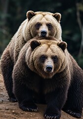 Grizzly Embrace: Forest Guardians