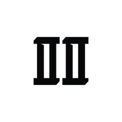 OO monogram logo design letter text name symbol monochrome logotype alphabet character simple logo