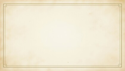 Professional paper texture background with soft beige border and faint lines in a formal elegant style