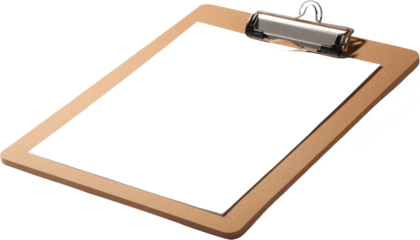 Wooden Clipboard Ready for Notes