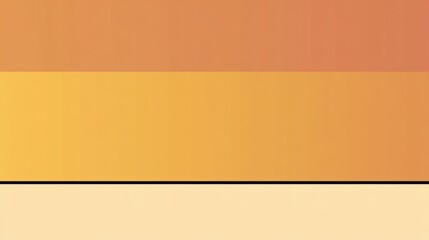 Obraz premium Abstract color block background with orange yellow and cream hues simple graphic design for modern presentation or website template