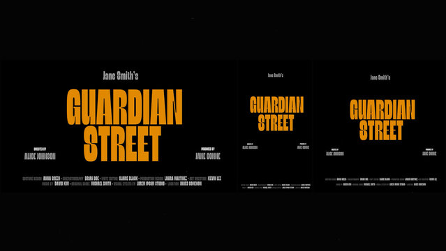 Cinematic Film Title Card, Movie Poster Typography Overlay 242 | Fully Modular Editable Layouts & Easy Text Animator Control to Create Custom Text Animations Without KeyFrames