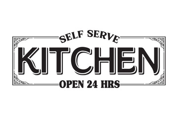 self serve kitchen open 24 hrs