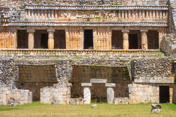 Obraz premium View to the ancient ruins of Sayil