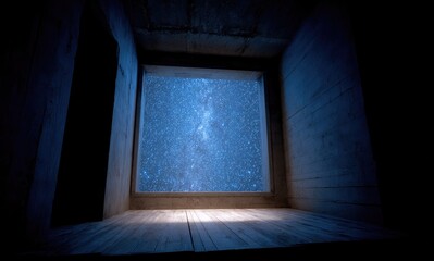 An Enigmatic Blue Light Emerges From Darkness