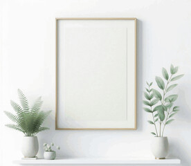 Framed Drift picture frame isolated watercolor vector illustration svg