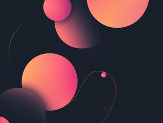Abstract dark background, matte black with soft gradients, minimalist typography, premium poster design, modern luxury feel, clean lines
