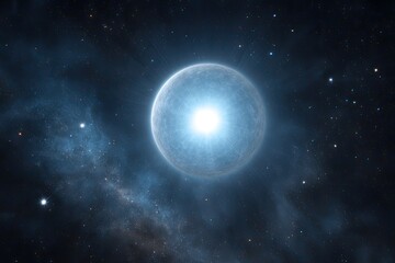 Celestial Light in Cosmic Depths Unveiling Beauty