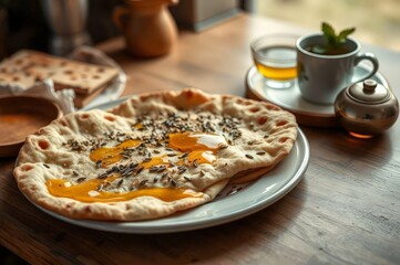 Traditional Algerian Msemen Delight