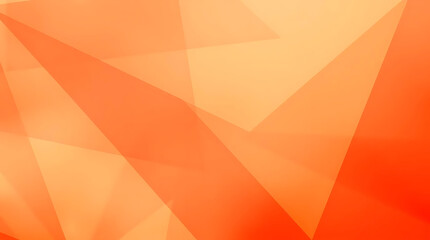 Vibrant Orange Abstract Polygon Background &ndash; Modern Geometric Low Poly Design for Presentations, Web, or Creative Projects