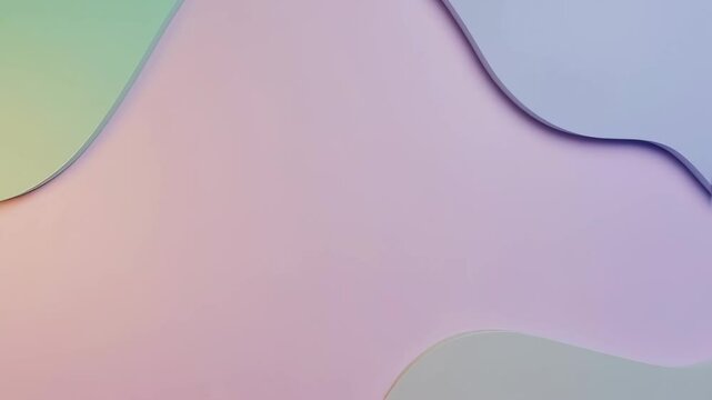 Pastel Color Waves Abstract Background Ideal for Presentations Branding and Design Projects Featuring Smooth Gradient Transitions