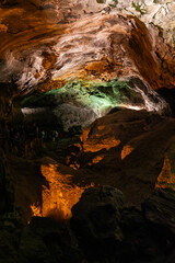 Exploring the enchanting cave formations of Cueva de los Verdes in Lanzarote