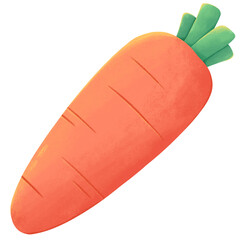 Fresh carrot illustration. Perfect for food and vegetable theme
