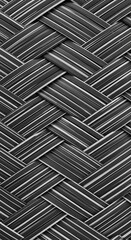 Woven Shadows: Monochrome Texture
