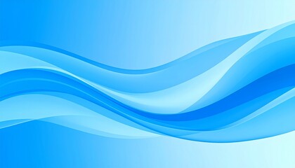 Fototapeta premium abstract blue waves pattern background