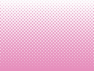 ハーフトーン・ドットの背景　ベクター　ピンク 　Dot vector background,Halftone gradient,Abstract halftone dotted background.abstract pink background.