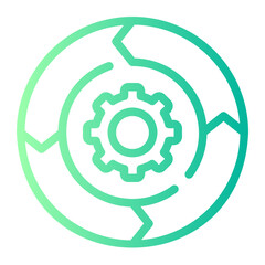 process gradient icon