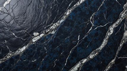 Dark blue granite stone texture high resolution natural marble surface background
