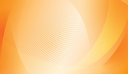  abstract halftone background small dots wavy lines orange colors