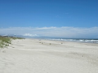 pier, beach, sea, ocean, water, sand, sky, coast, landscape, 