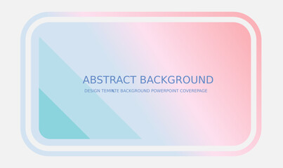 Presentation background with transparent pattern on pastel gradient background in geometric shape