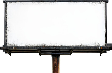 Obraz premium Empty Billboard Advertising Space