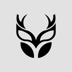 deer head vector