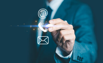 Our contact channels are telephone for business using digital technology, sending via email to connect, and computers a network to contact customers for good, fast and modern service.
