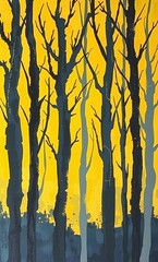 autumn trees background