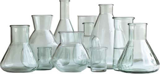 Assortment of Laboratory Glassware
