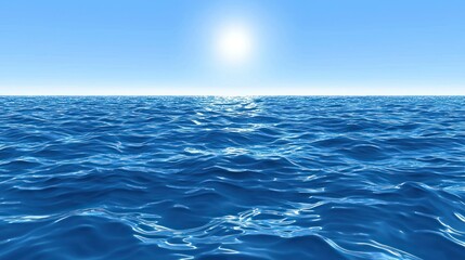 Fototapeta premium Vast ocean landscape