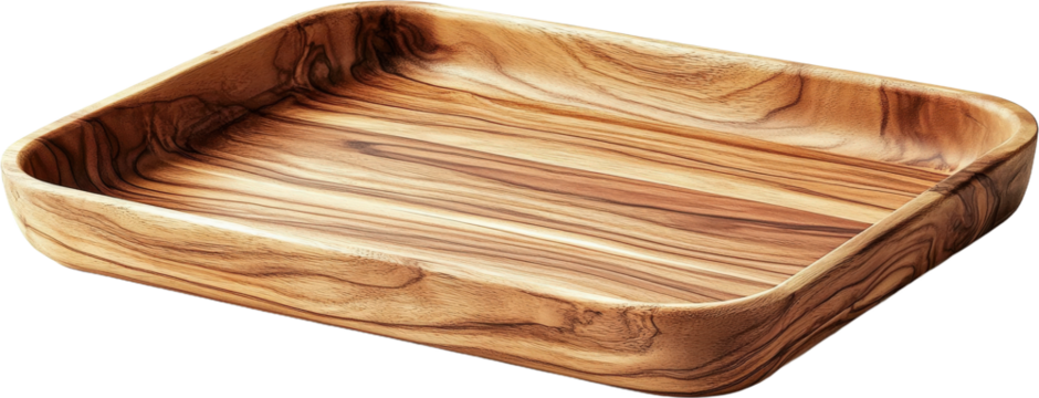Natural Olive Wood Serving Tray
