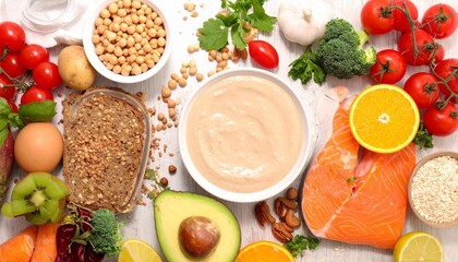 vegetables and fruits