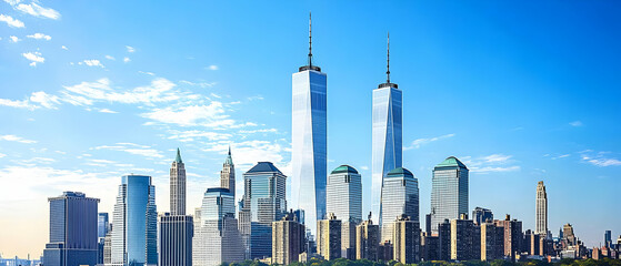 New York City Skyline Panorama