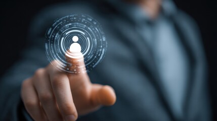 Digital Identity, Tech, Person, Interface, Future, Innovation, Cyber, Network, System,  Technology, Data,  Information,  Security,  Privacy,  Digital,  World,  Global,  Online,  Internet,  Web